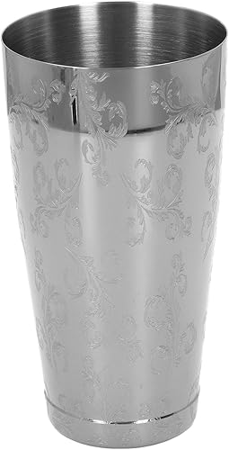 Miniatura 9 de Kit de barman de acero inoxidable Boston Cocktail Shaker Set multifuncional para mezclar bebidas, hogar, bar, fiesta (juego 2)