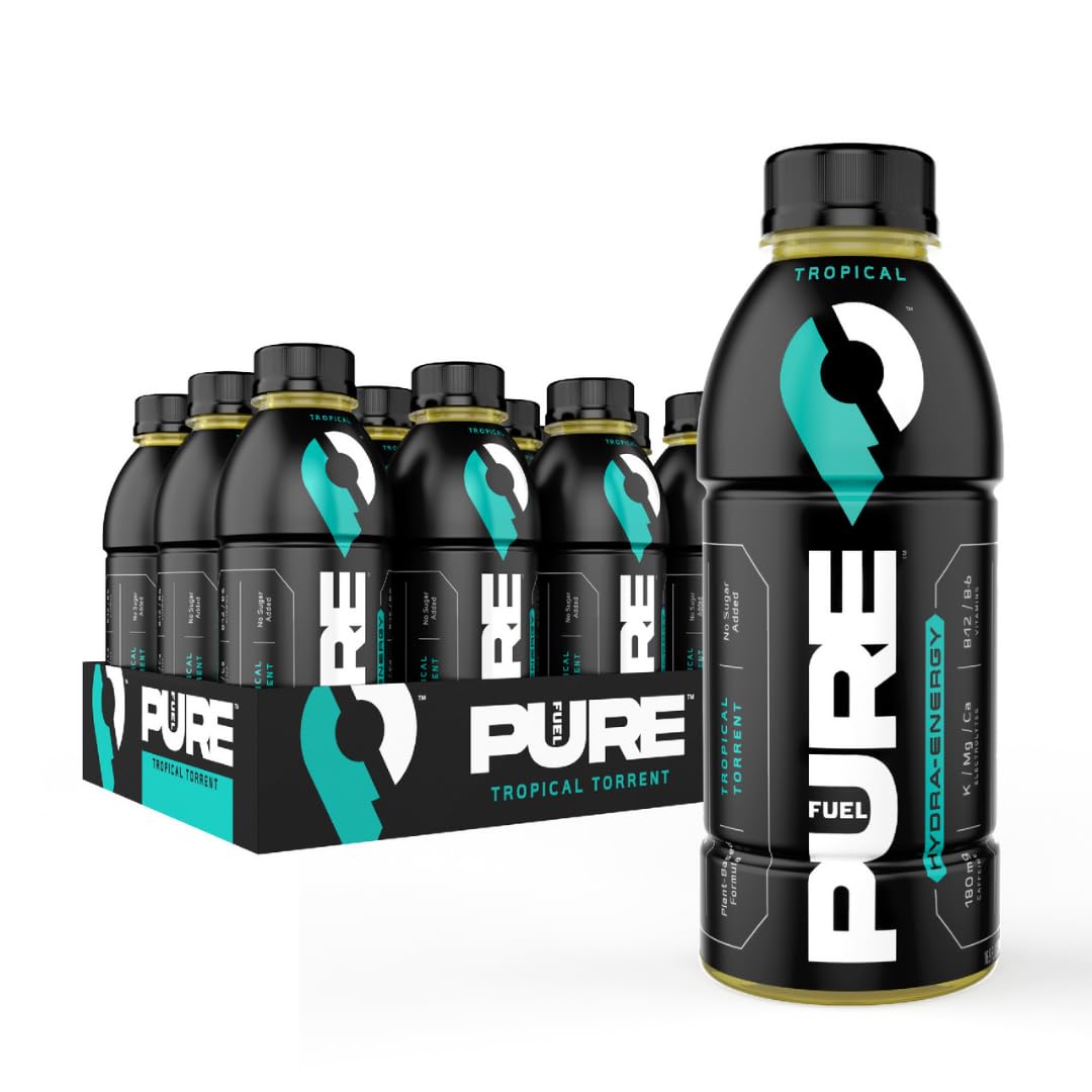 Amazon.com : Pure Fuel Healthy Energy Drinks Tropical Torrent