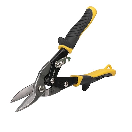 HURRICANE 10 Inch Tin Snips, Heavy Duty Metal Cutter