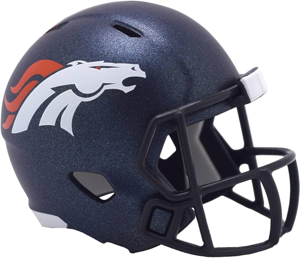 Riddell デンバー・ブロンコス ヘルメット Amazon.com : Riddell Denver Broncos (2024) Alternate Speed Mini