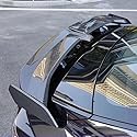 OTTSAN Auto Heckspoiler für Hyundai H-1, Auto Heckflügel Kofferraumspoiler Tuning Dachspoiler Ohne Perforation Spoilerlippe Hecklippe Kofferraum Dekoration ABS Autozubehör,Sedan (Three Box)-2
