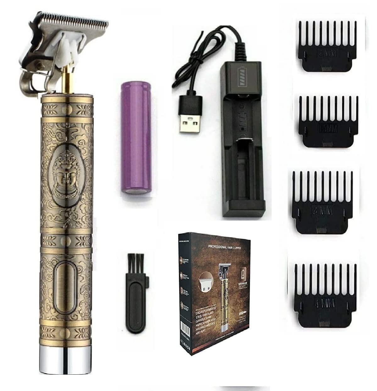 Buddha Trimmer - Hair Trimmer For Men Buddha or Dragon Style Trimmer, Professional Hair Clipper, Adjustable Blade Clipper hair Machine Multi- Color-image-42