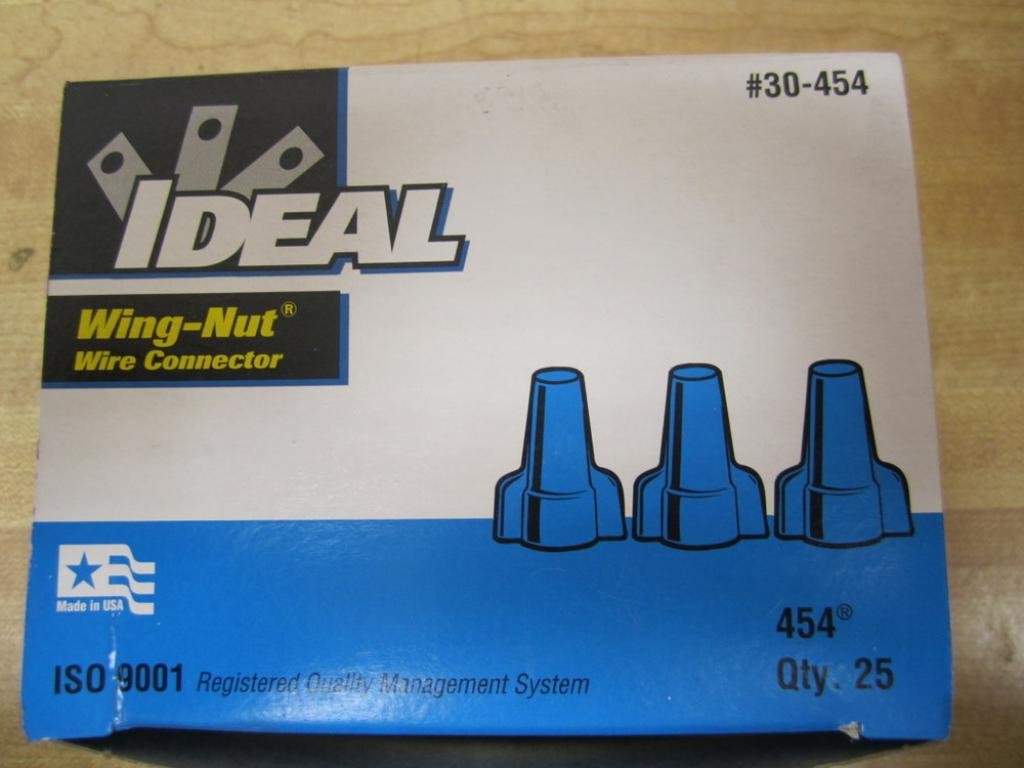 Ideal 30454 WingNut 454 Wire Connector, Blue Amazon.ca Tools