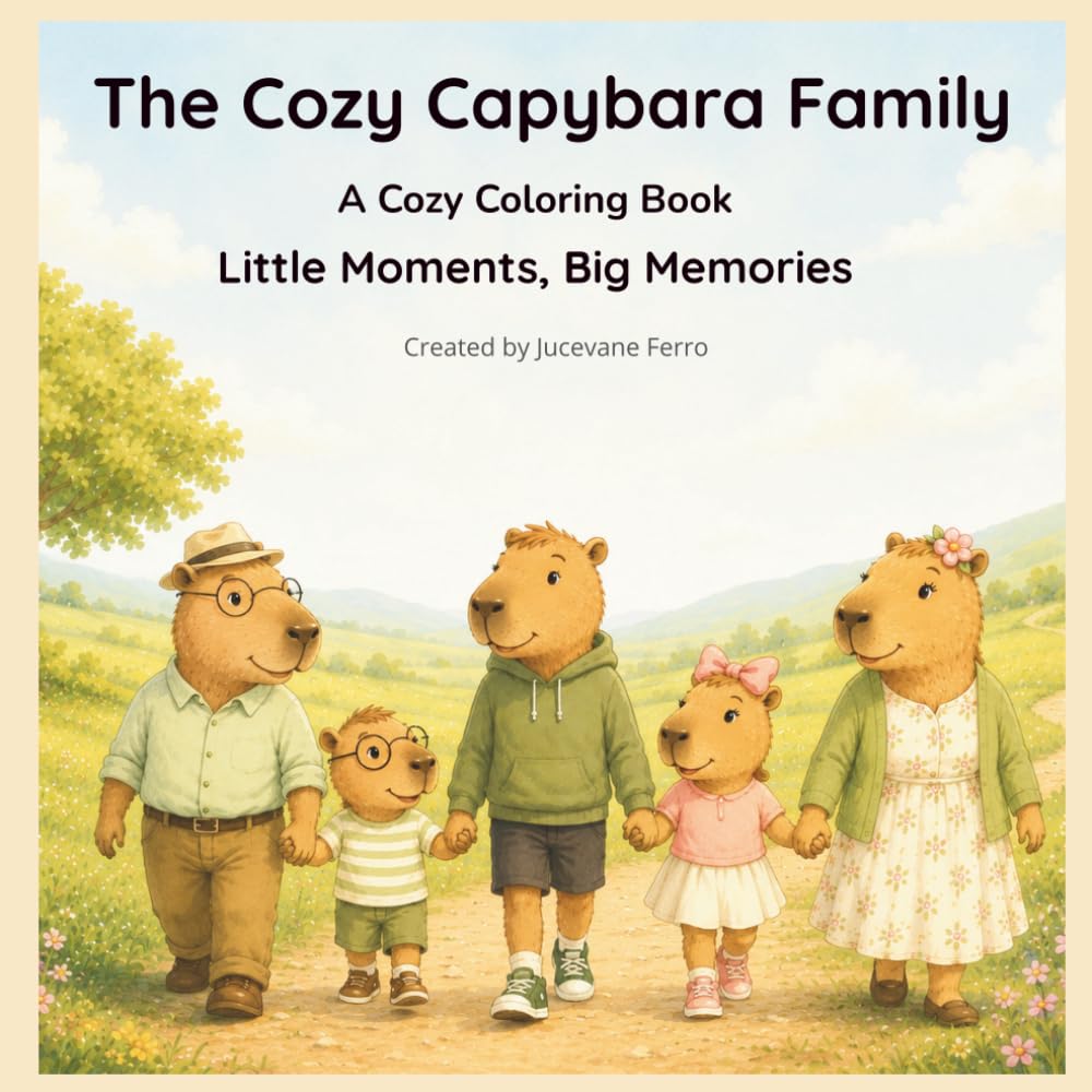 The Cozy Capybara Family: Little Moments, Big Memories
