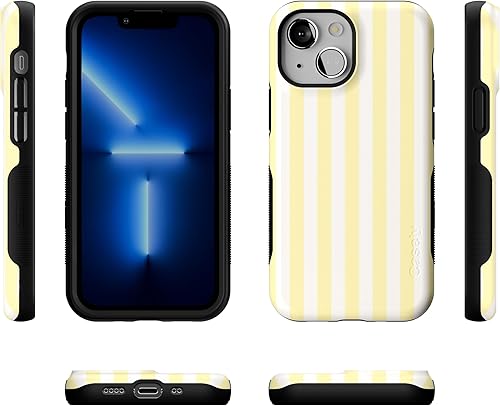 Vista 1207 de Casely Funda para iPhone 13 Compatible con MagSafe Color Splash de medianoche Funda retro abstracta Color de medianoche Splash Abstracto