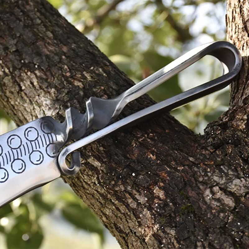 MAYiT Meat Cleaver Knife, 9 Inch Chopper Knife Long Machete Hunting Camping Hatchet Handmade Forged Longquan Kitchen Knives Big Bone Poultry Tools