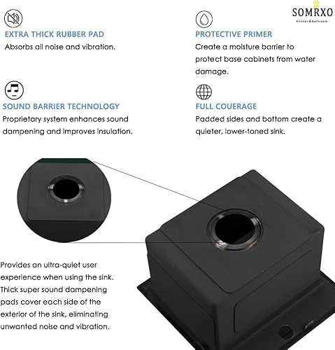 Miniatura 7 de Fregadero de barra de acero inoxidable de 15 pulgadas con caída en 15 x 20 pulgadas, fregadero de cocina de montaje superior, repisa de repisa,