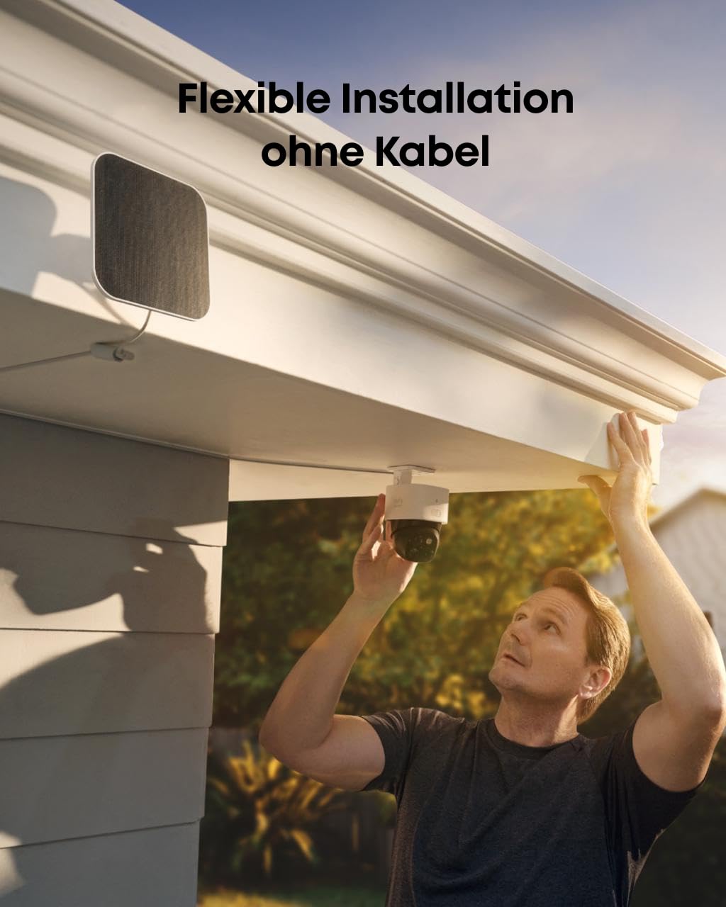 eufyCam Kamera 4er-Pack, Überwachungskamera Außen, ohne Abo, 4-GHz-WLAN | 360°-Überwachung, HomeBase 3 kompatibel, Keine Toten Winkel