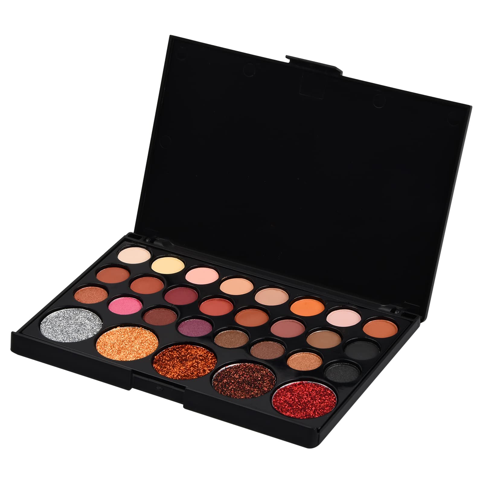 29 Colores Paleta Sombras de Ojos, Sombra de Ojos Brillantes Metalizado Mate, Paleta de Maquillaje Carnaval Set de Maquillaje Eyeshadow Palette Makeup