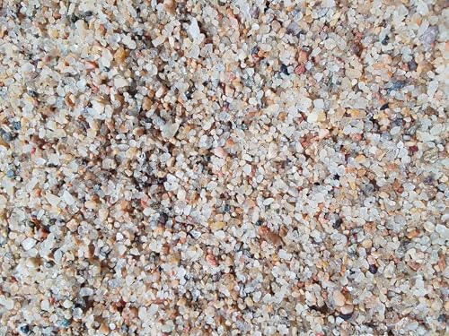 Image of Natural River Sand | Plants Soil Mix Additive Adenium Cactus Succulent Bonsai | Fire Pits, Garden Landscaping, Decorative Sand for Vase Filler, Candle, Wedding, Home Decor & Crafts (2.8 Kg)
