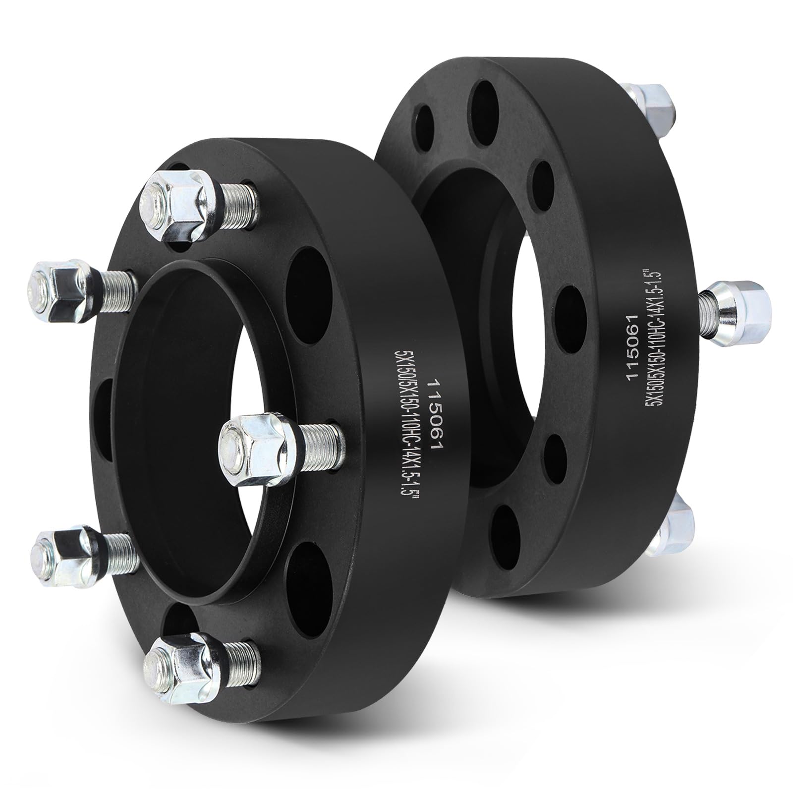 SCITOO 2Pcs 1.5" Wheel Spacers 5x5.9/5x150 Studs 14x1.5 110mm 5Lug