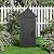 Upgraded Outdoor Resin Storage Shed with Removable Shelves, Lock Ring & Reinforced Floor - All-Weather Garden, Patio Cabinet (Black)