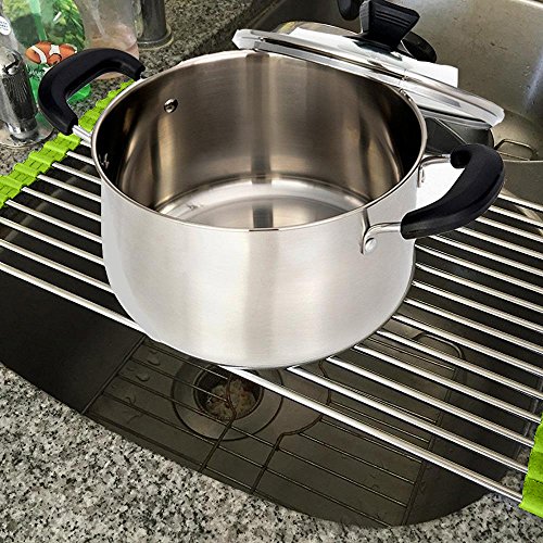 Lavello cremagliera, scolapiatti da lavello in