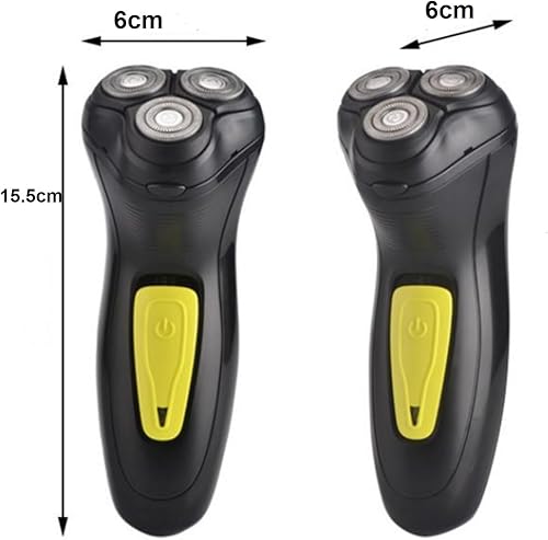 Miniatura 9 de Afeitadora eléctrica profesional con cable, maquinilla de afeitar de cabeza calva, afeitadora giratoria 3D para hombre, rasuradora de cara y cabeza,