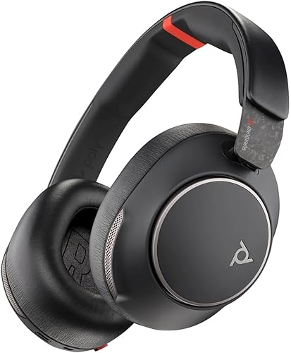 Poly Voyager Surround 85 UC Headset - Certificación Microsoft Teams - Estéreo - Mini-teléfono (0.138 in) - Cableado/inalámbrico - Bluetooth - 98.4