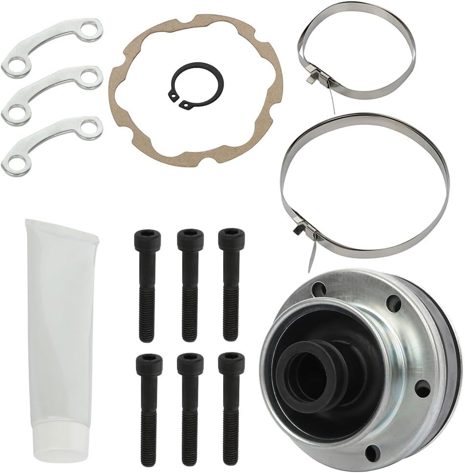 SCITOO Front CV Joint Boot Kit for Dodge for Jeep for Mitsubishi Dakota Durango Commander Grand Cherokee Raider 4.7L 3.9L 5.9L 2.5L 3.7L 5.7L 6.1L