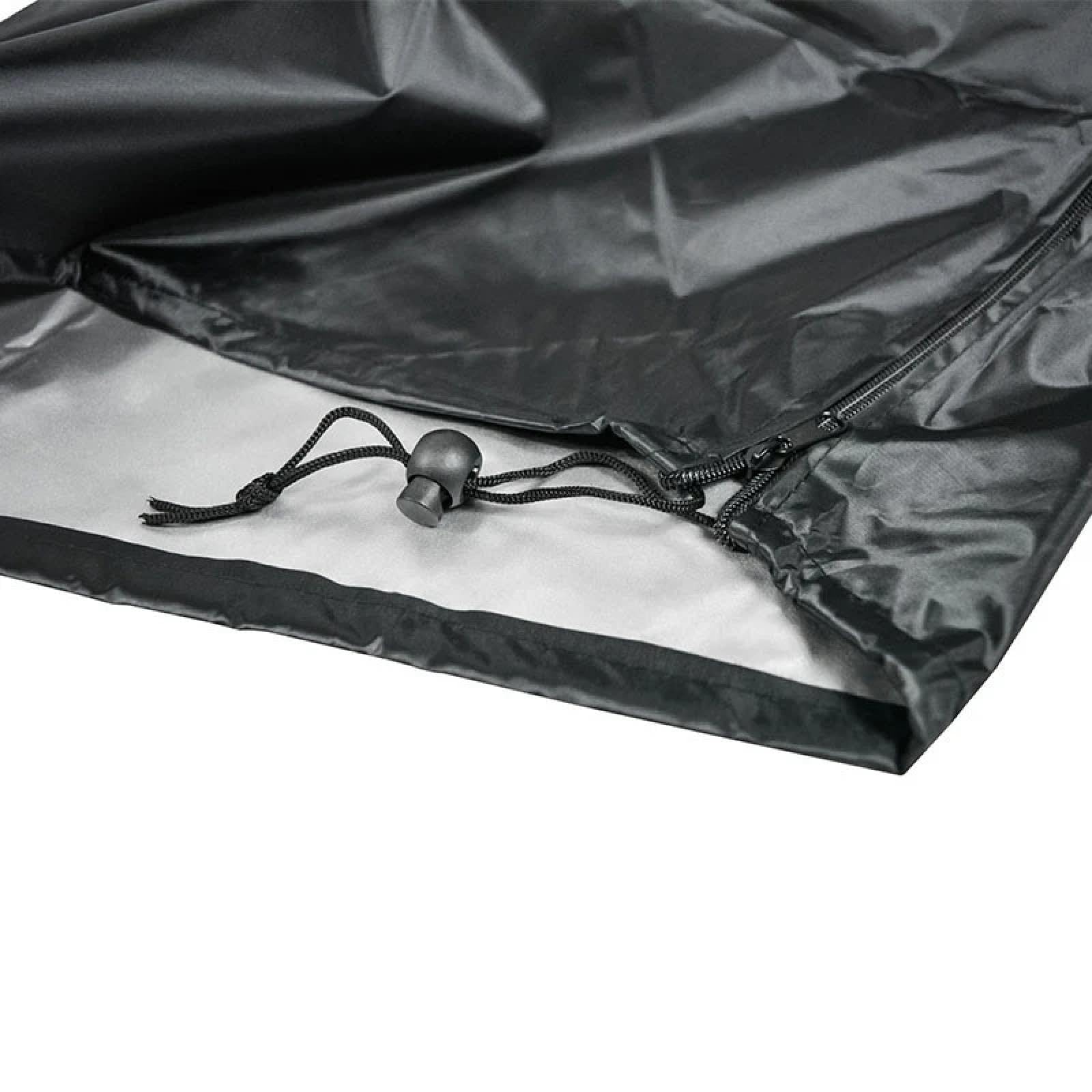 Pokrowiec ochronny na meble plandeka do salonu ogrodowego 170 x 65 x 75 cm 420D Oxford Pokrowiec na meble z liną i klamrą z blokadą na stół, sofę, nachylenie, krzesła