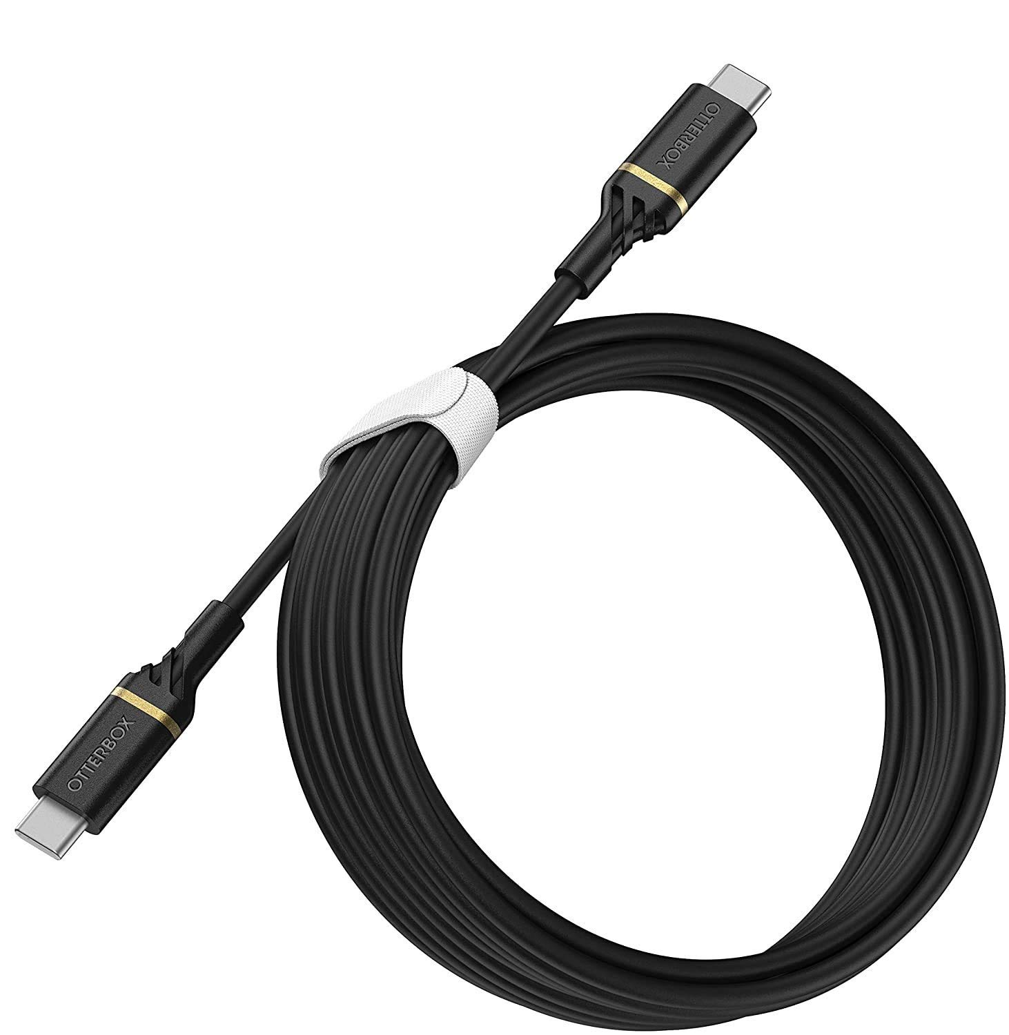OtterBox USB-C data transfer cable, 9.84 ft, USB-C to USB-C