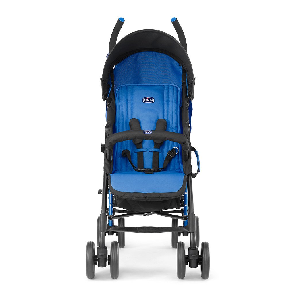 Chicco Echo - Silla de paseo, ligera y compacta, 7,6 kg, color azul