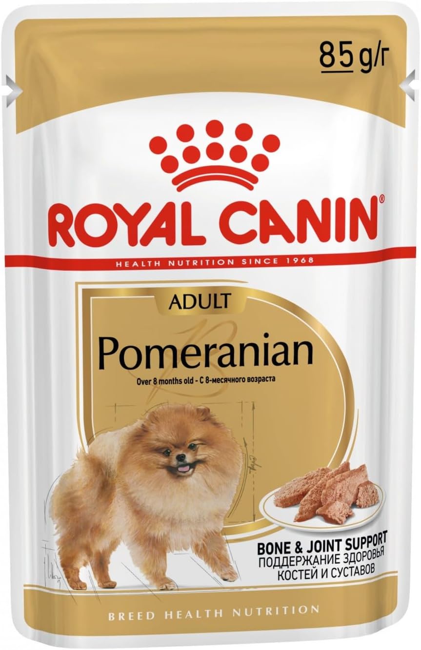 Breed Health Nutrition Pomeranian (WET FOOD - Pouches) 12x85g, standard, RO285120