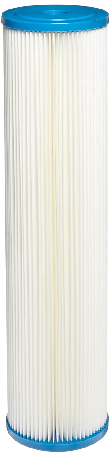 Hydronix SPC-45-2030 Pleated Water Filter Whole House Commercial Industrial Washable and Reusable 4.5 x 20 - 30 micron