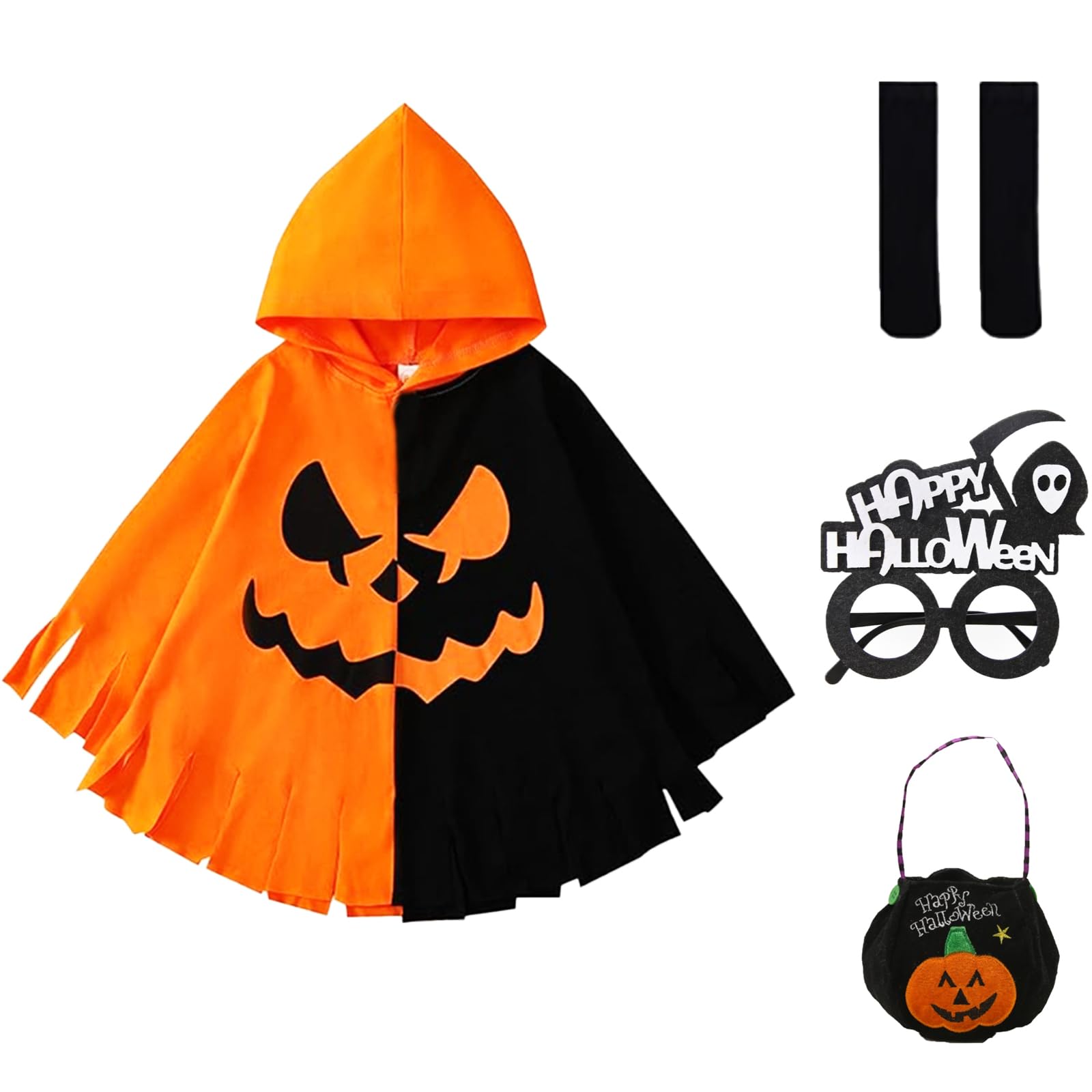 Set De 3 Costumes De Citrouille Pour Enfants,Costume D'Halloween
