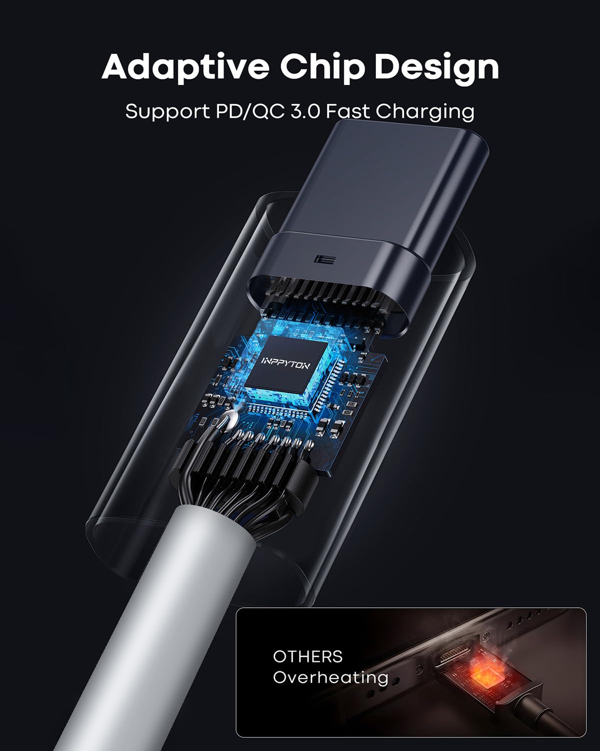 Cavo da USB C a USB C da 3,5 m, 60 W, ricarica rapida, extra lungo da USBC a USBC, per iPhone 16/16 Plus/16 Pro/16 Pro Max, iPhone serie 15, Galaxy S24 Ultra S23, Pixel, PS5, Switch e altro