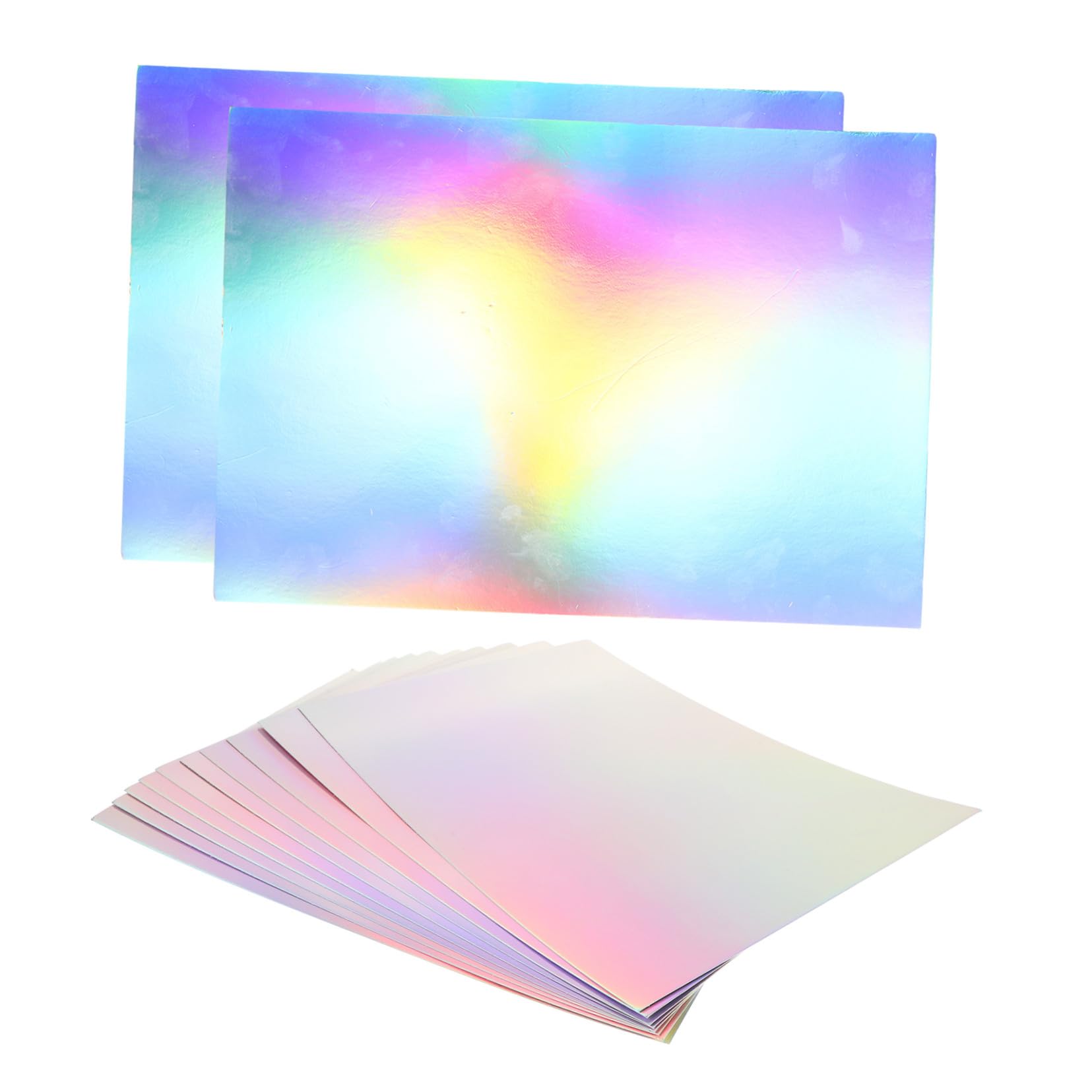 Angoily 50 Feuilles de Papier Artisanal à Plier Carrée pour Bricolage, Papier Cartonné Facile à Utiliser, pour Fêtes et Créations Manuelles D'garçon et Filles