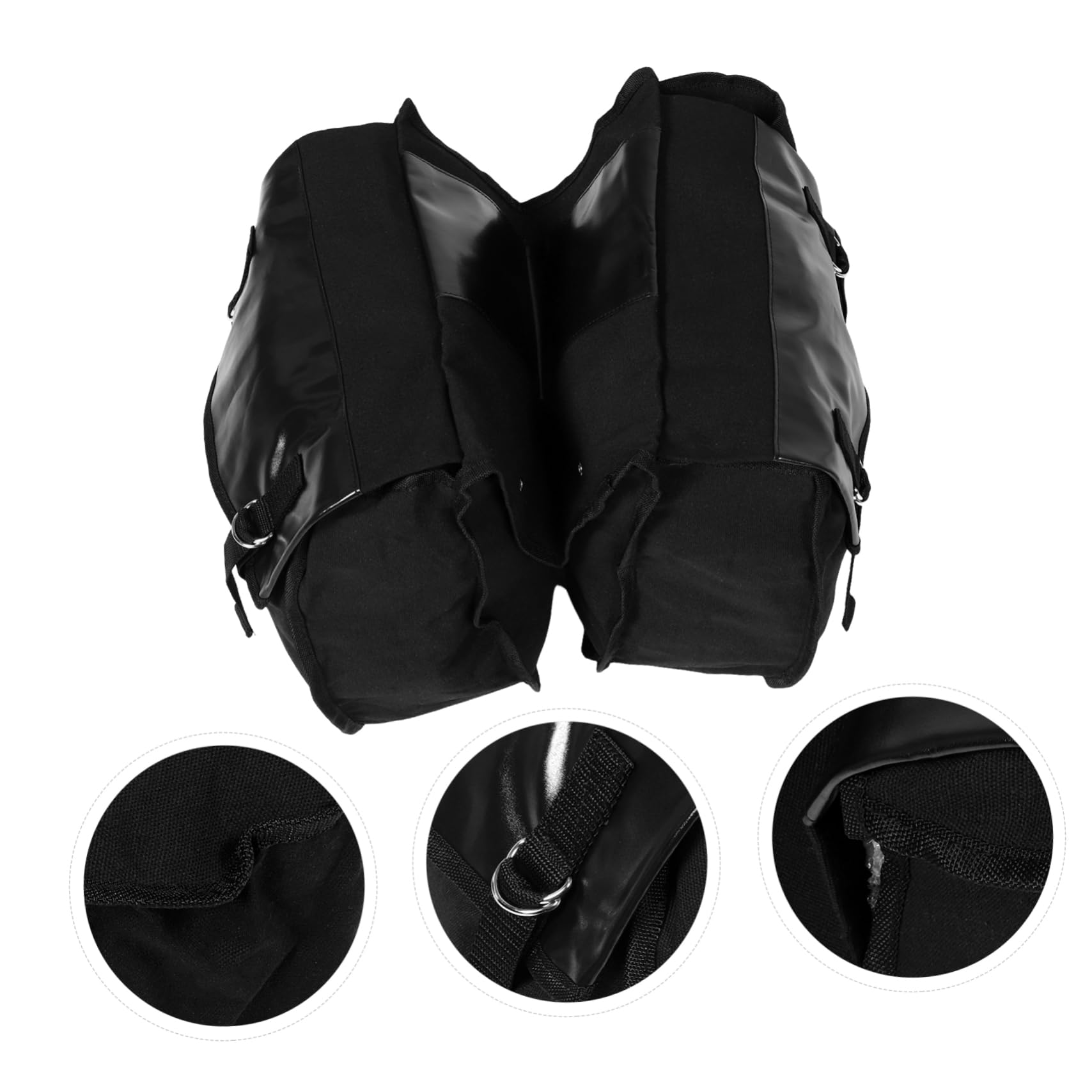 Gatuida Bolsa para Alforjas De Ciclismo Accesorios para Bicicletas De Montaña Bolsa Trasera De Gran Capacidad Compartimentos Multifuncionales para Equipo De Ciclismo para Uso Carretera y m