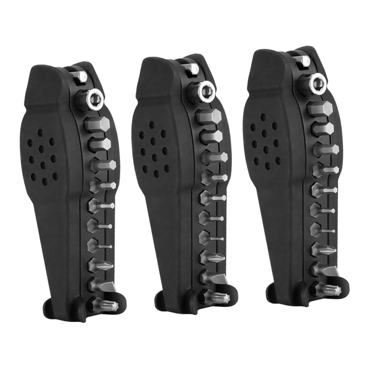 BESTonZON Kit Riparazione per Bici Strumenti Multifunzionali per Manutenzione Pneumatici Leve Copertoni e Accessori Pratici per Ciclisti per Emergenze