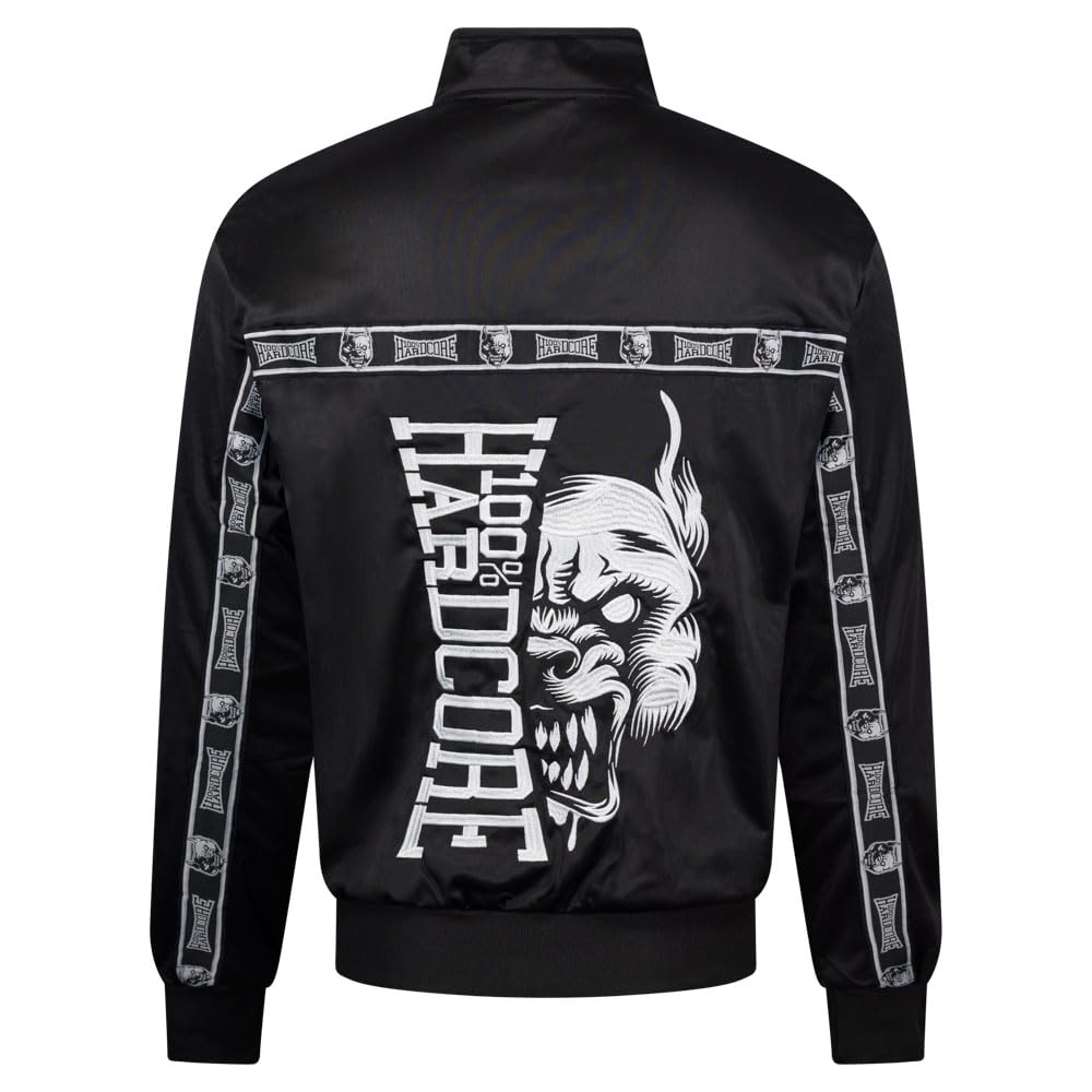 100% Hardcore Trainingsjacke Essential | Black