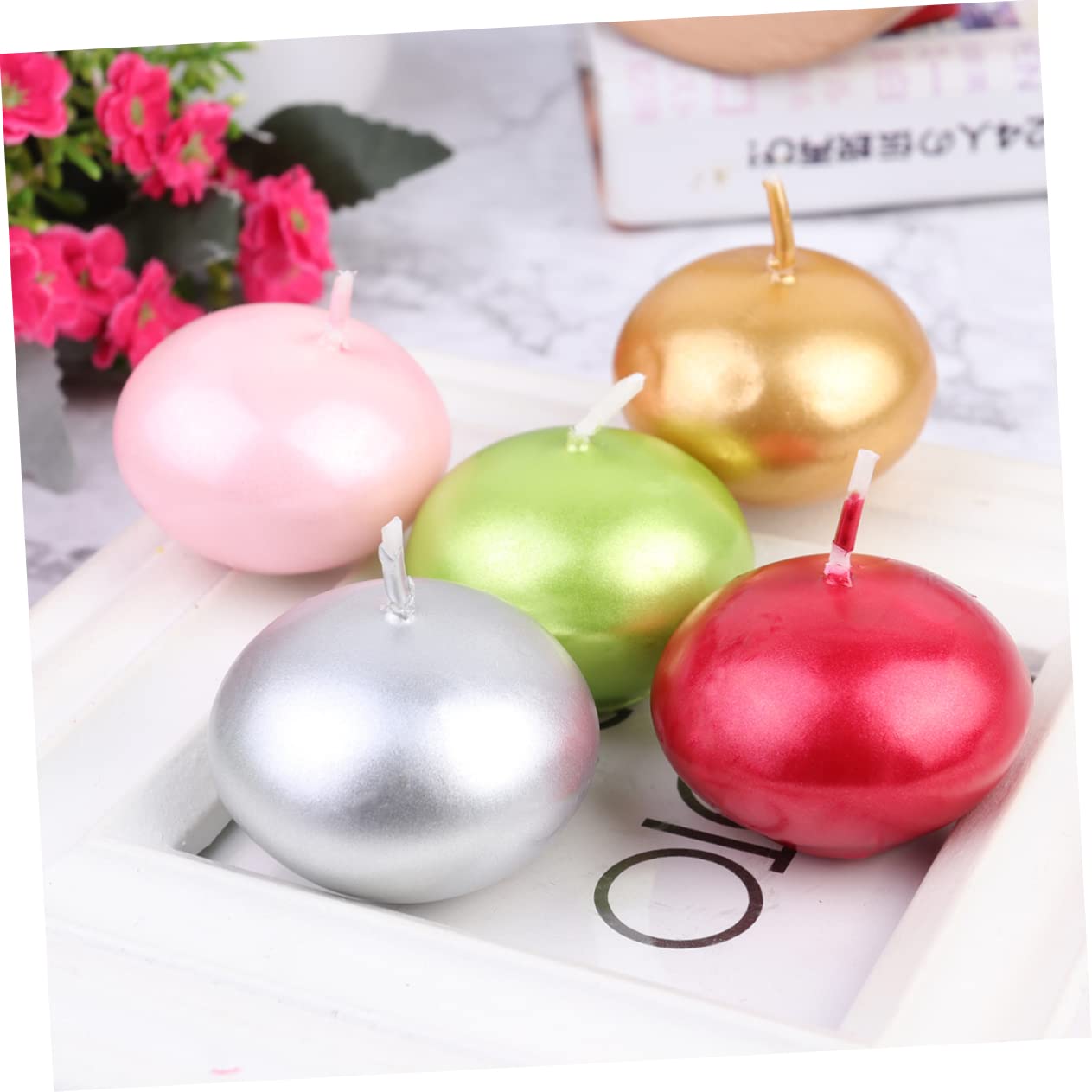 3 Sätze Mini-kerze Rauchlose Kerze Schwimmende Kerze Für Die Hochzeit Romantische Kerzen Hochzeitskerze Rituals Candle Dekokerzen Ritualkerzen Courting Candle Rot 6 Stück * 3 Cabilock