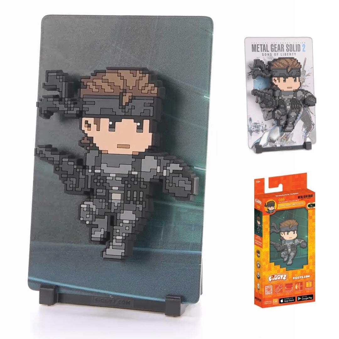 Venture Classics FiGGYZ MGS2 Metal Gear Solid 2 Snake Collectible Figure