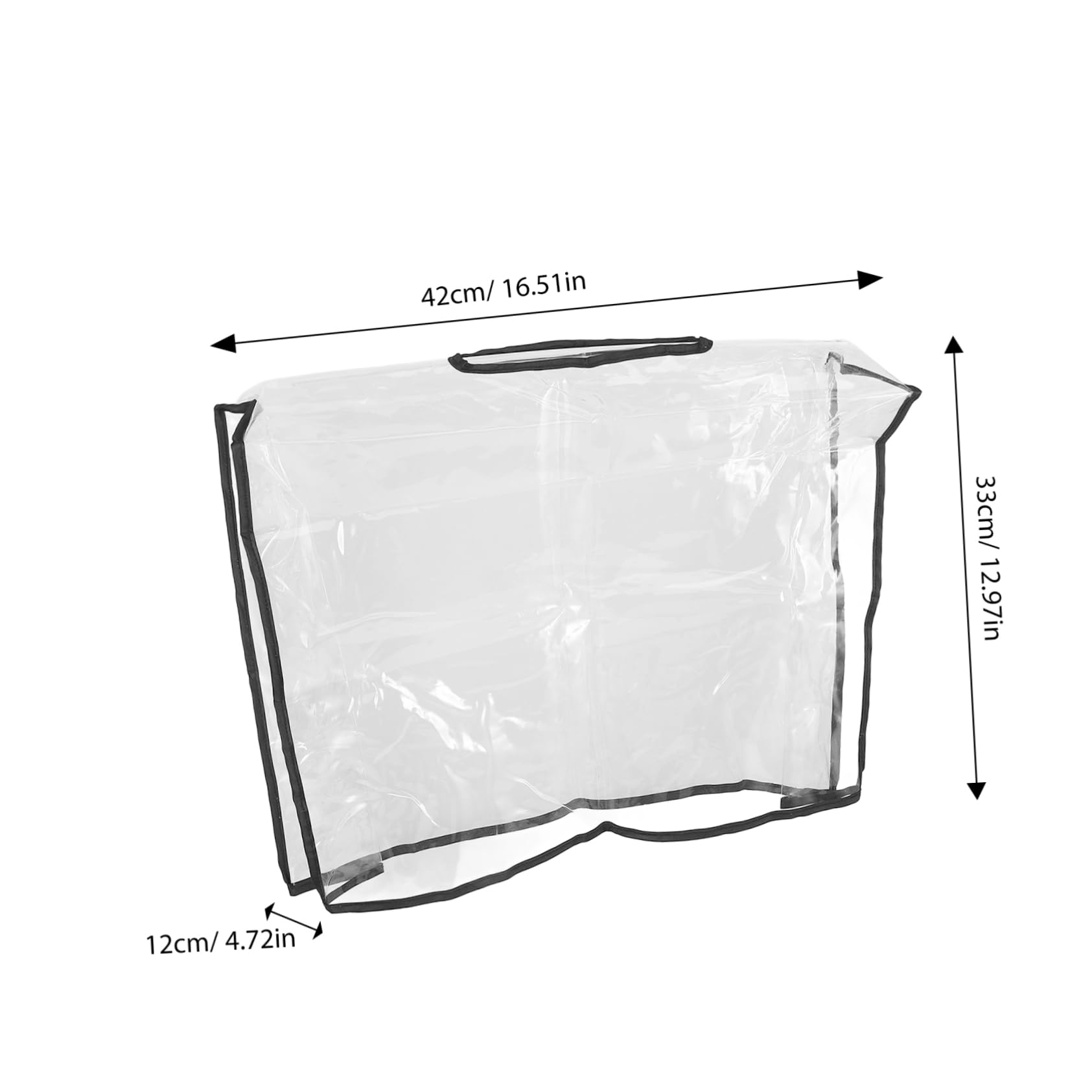 TOYANDONA para Bolso Protector de Mano Transparente Funda de Lluvia para Tote Bag para Actividades y Fabricada Resistente