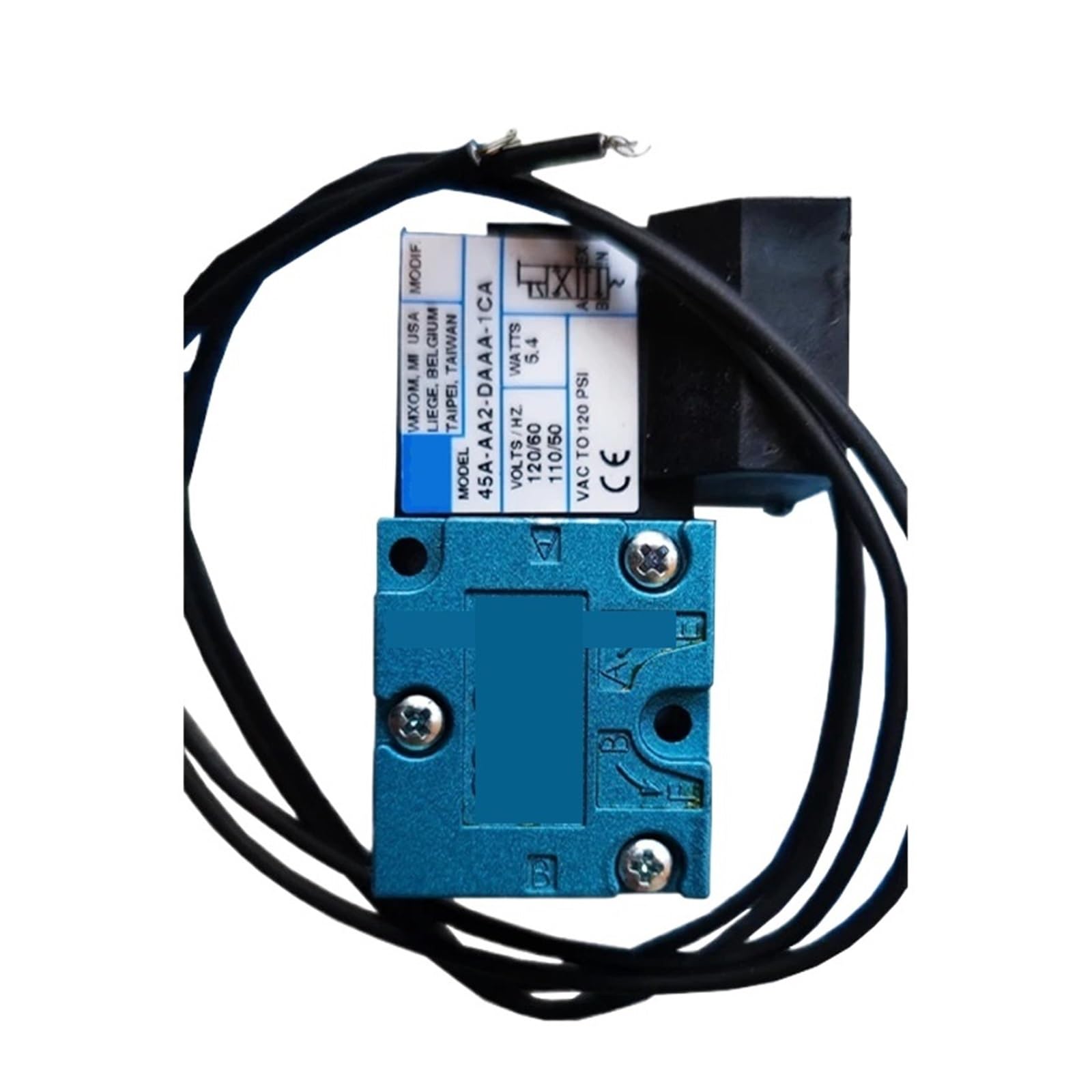 Électrovanne 45A-AA2-DAAA-1BA distributeur pneumatique de commande