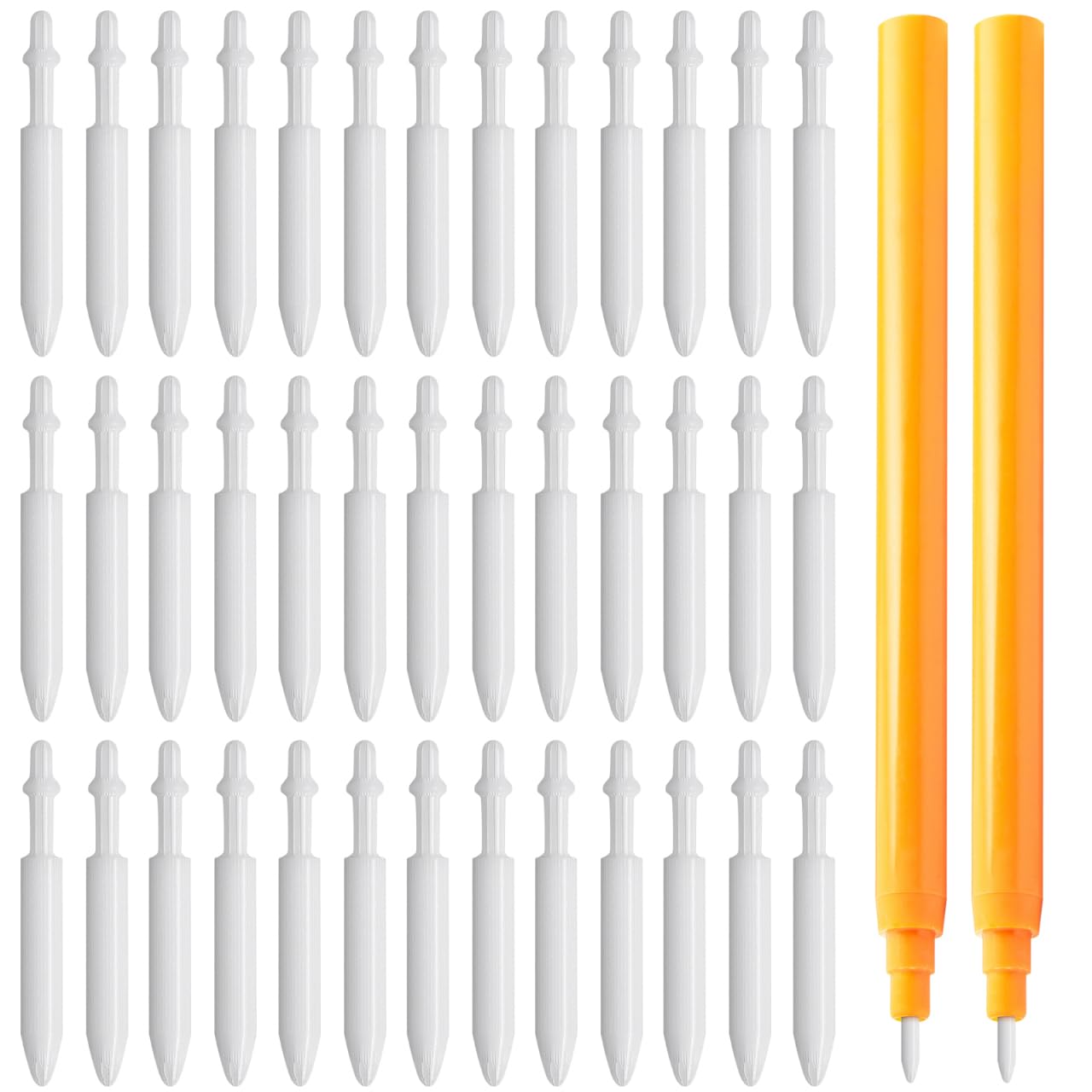 Gatuida Paint Pen Replacement Nibs: 50pcs Fine Tip Marker Pen Points Acrylic Nibs Replacement, Spare Tips for Painting Marker Accessories for Students and Daily Use