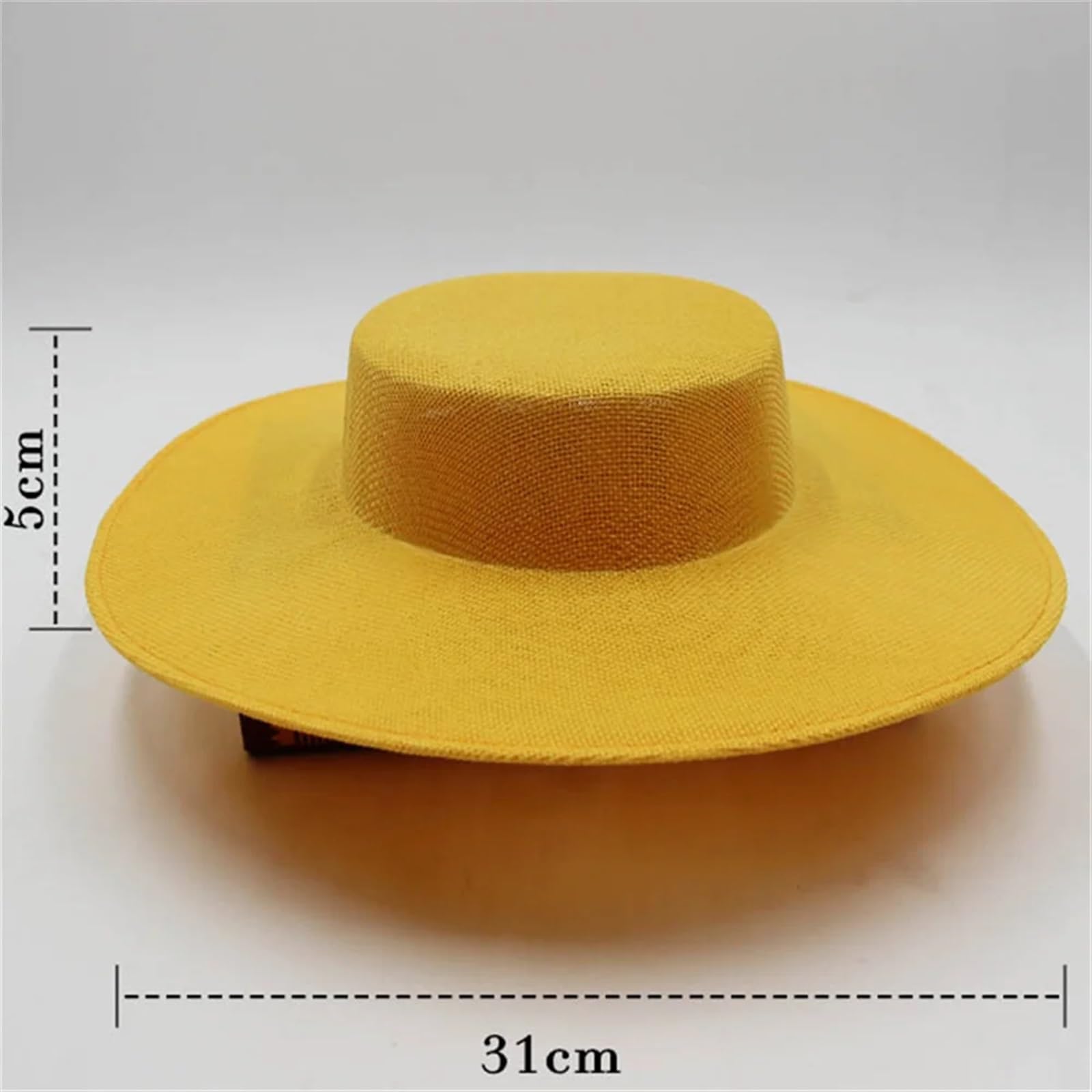 Cappello da Cerimonia Nuziale 31CM Fascinates Base Grande Cappello Forniture for Modisteria da Sposa Fai da Te Accessori for Capelli Cappello Donna Copricapo da Chiesa per Matrimonio Festa Cocktail Ba
