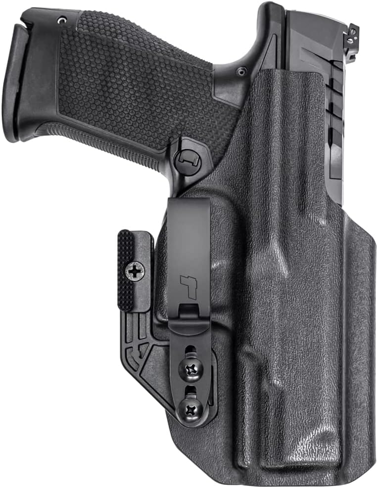 Tulster Oath IWB Kydex Holster fits: Walther PDP Compact 4" 9mm / .40 | Optic Compatible Inside The Waistband Appendix Concealed Carry