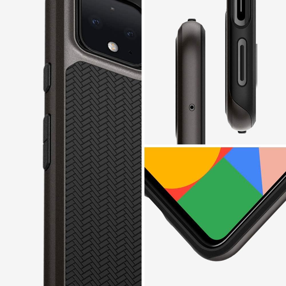 Spigen Neo Hybrid Designed for Google Pixel 4 XL Case (2019) - Gunmetal
