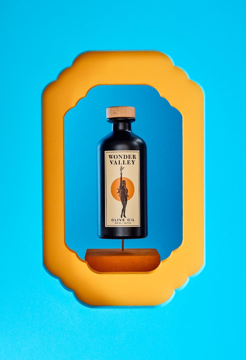 WONDER VALLEY - California Extra Virgin Olive Oil | High in Polyphenols, Vitamin E, Fatty Acids | Smooth, Verdant Flavor | All-Purpose, Everyday Cooking | Harvested Nov. 2023 (12.7 fl oz | 375 ml)