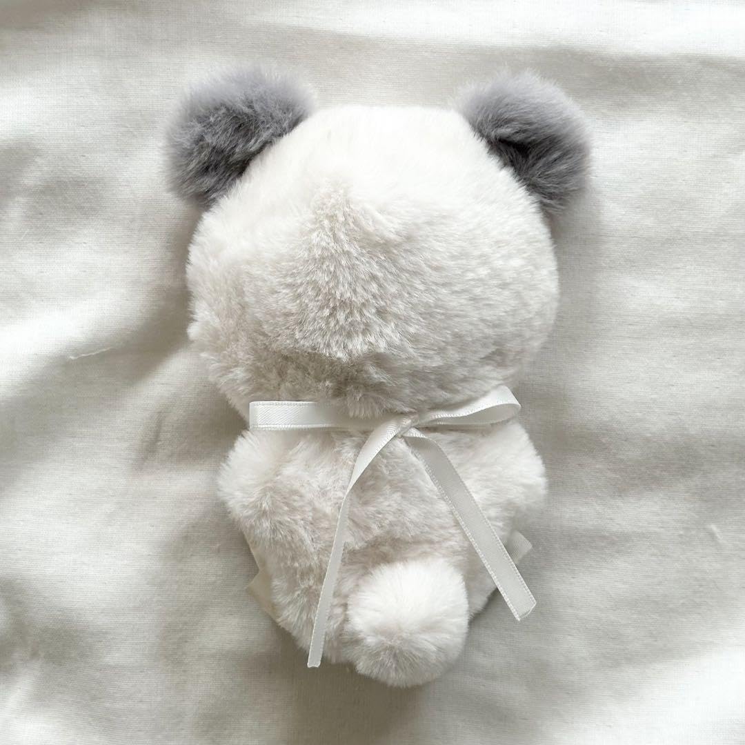 いつものくまさん乗せたくまさん12〜14cm.パープル❤︎おすわりぬい服 着ぐるみ いつものくまさん乗せたくまさん12〜14cm.パープル❤︎おすわり