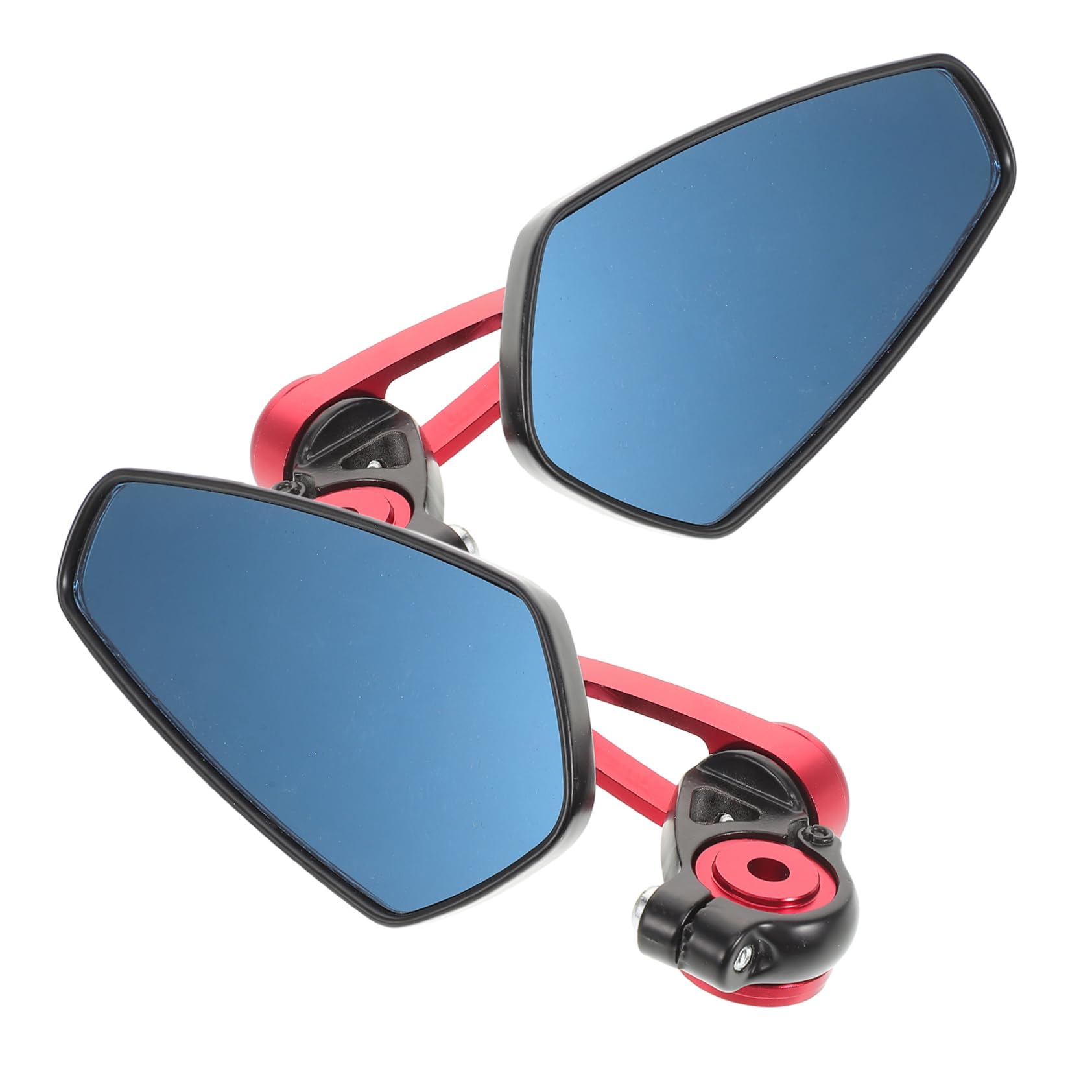 BESTYASH 1 set Specchietti Retrovisori per Scooter con Design Regolabili per Visibilità Ottimale Compatibili con Manubri Colore per Biciclette
