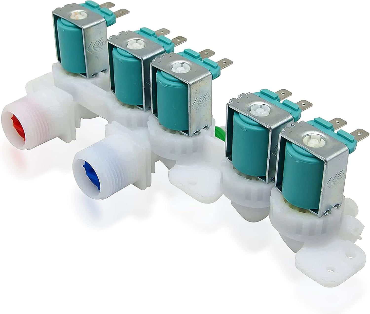 AJU73213301 Washer Water Inlet Valve 【OEM】- Upgraded Design | Fits Kenmore/LG WT7200CW, WT5001c*, WT1201CW & More | AJU75152601 Replaces 5221EA1008F, AP5668417, AP6308239