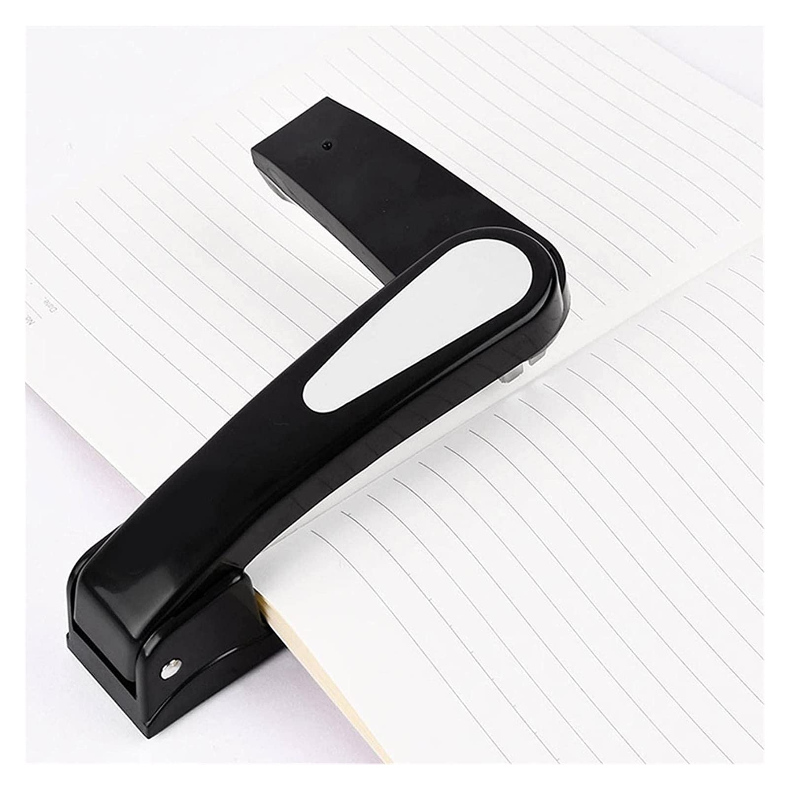 Kleines Büroheftgerät 360 Rotation Heavy Duty Hefter Use24 / 6 Heftklammern Mühelose Lange Hefter Schulpapierhefter Büro Bücherbinderbedarf Effortless Desktop Heftgerät (Color : A)