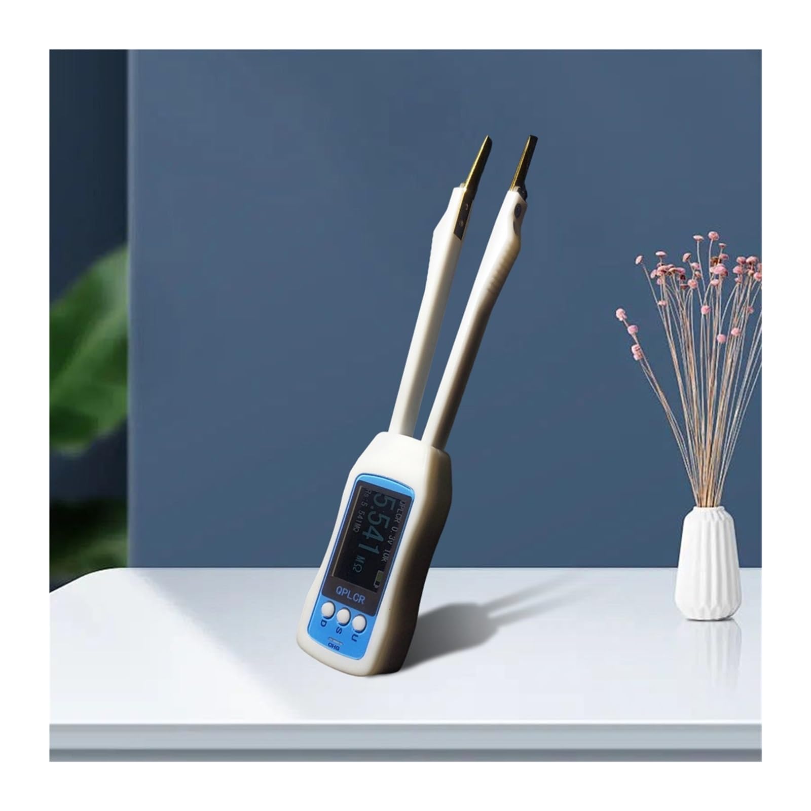 LCR Messgerät, LCR Meter Pinzette Digitale Hochpräzise Smart SMD Pinzette Pinzette Tester Kapazität Induktivität Widerstand Tester