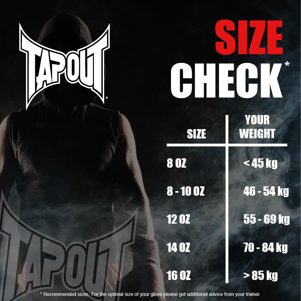 Tapout Rękawice bokserskie ze sztucznej skóry (1 para) Cerritos