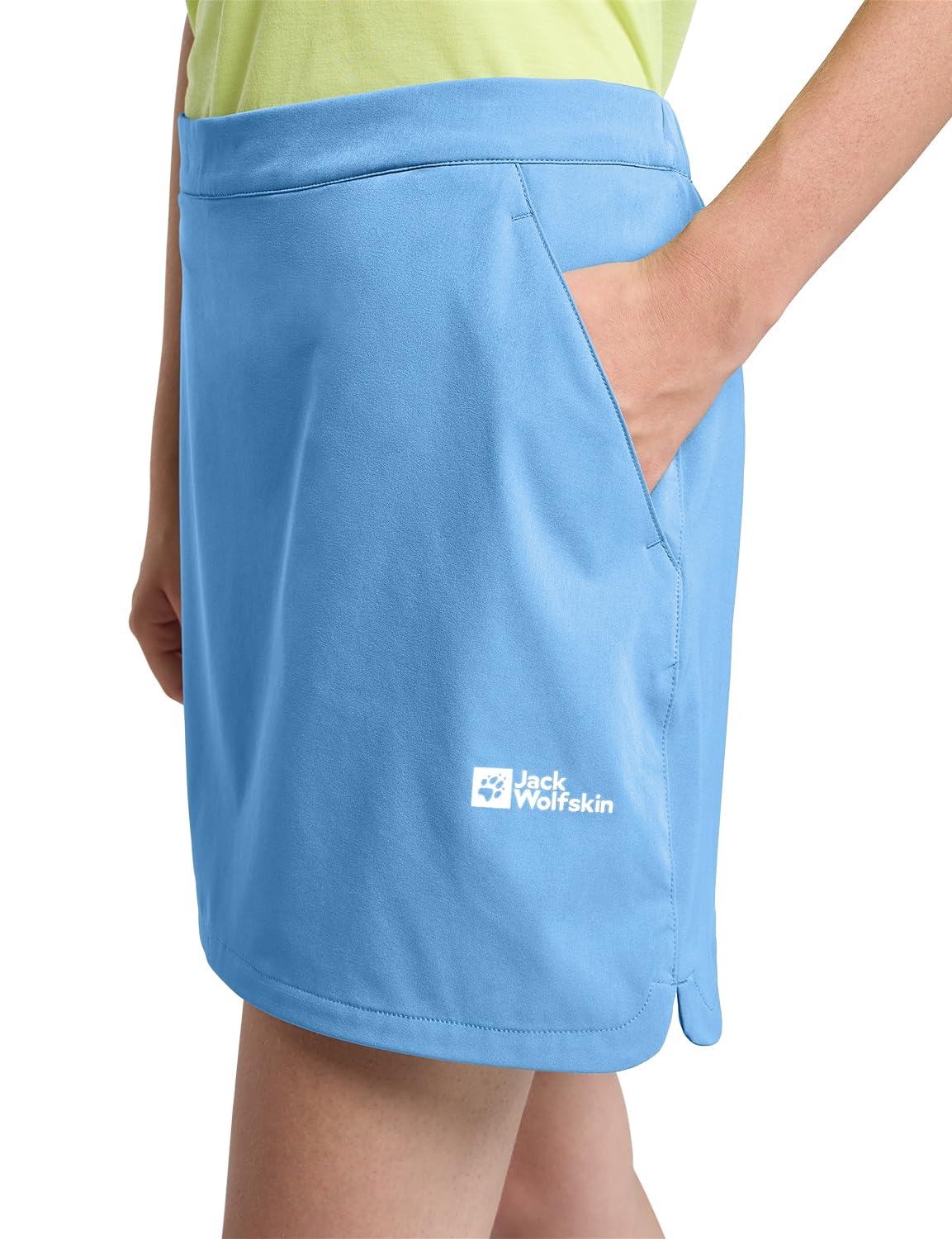 Jack Wolfskin Jupe-Short de randonnée Alpine Respirante pour Femme