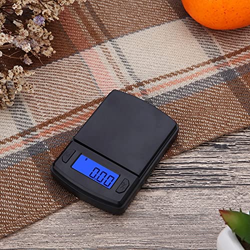Liudan Portable 100g~500g/0.01g Digital Electronic Scales Measuring Scales Kitchen Scales High Precision Jewelry Food Kitchen Scales (Load Bearing : 100g 0.01g)