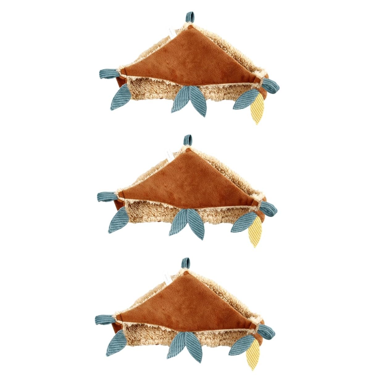 BESPORTBLE 3pezzi Hammock Pile Per Criceti Nido Caldo Per Piccoli Animali Domestici Casa Comoda Per Sonno e Gioco Accessori Per Criceti e Ricci Per Inverno