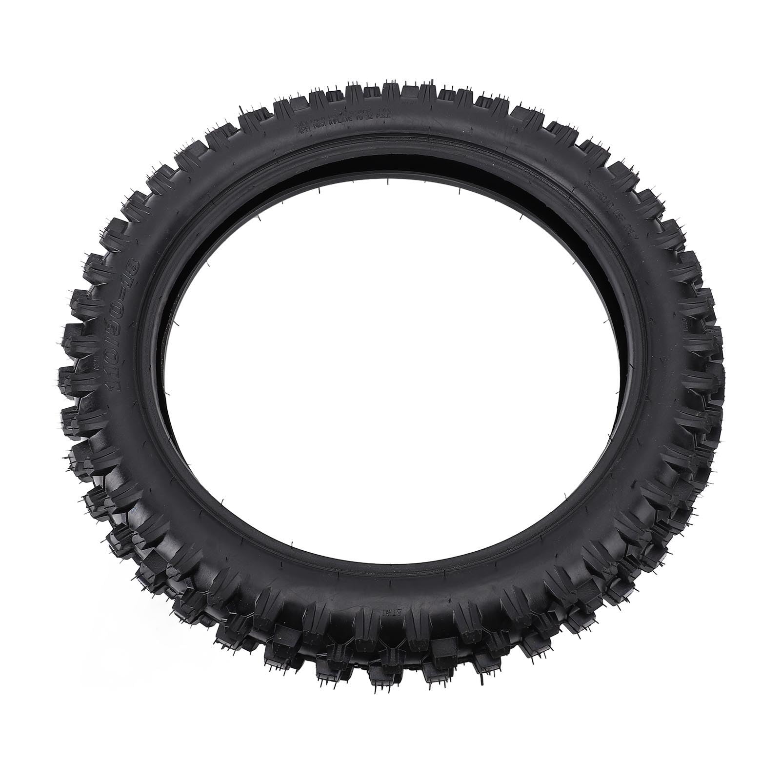110/90-18 3,00-18 Dirt Bike Tire, Anti Skid 4PR 61M Najwyższa przyczepność dla 18-calowych Obręczy, Motorcycle Off Road, z Kompaktowym Projektem, Wyjątkowy Wygląd, łatwy w